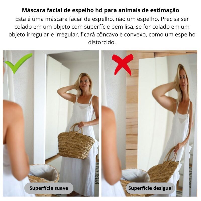 Espelho de Parede DIY Adesivo - Corpo Inteiro - Image 2