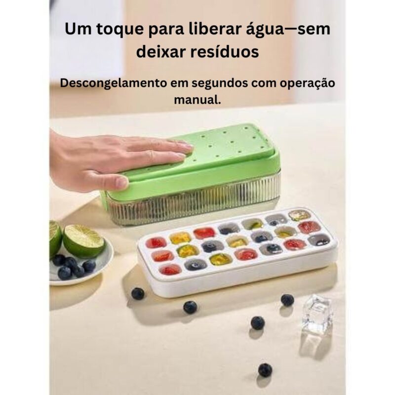 Forma de gelo inteligente e Armazenagem  21 CUBOS - Image 2