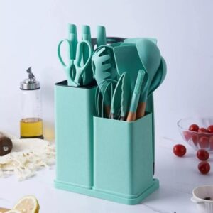 Kit Completo Jogo Utensílios de Cozinha Luxo 19 Peças